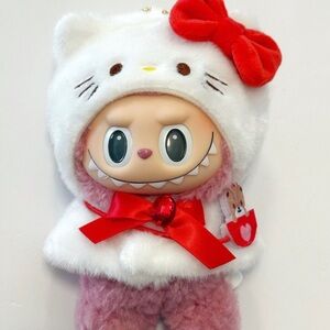 Labubu Hello Kitty Cape